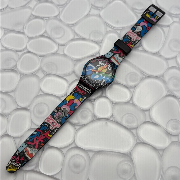 Swatch Watch  GB239  MOVING BEAT - Picture 2 of 9